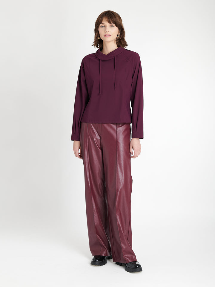 Maren top technical jersey | Cherry