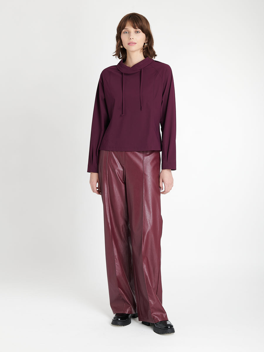 Maren top technical jersey | Cherry