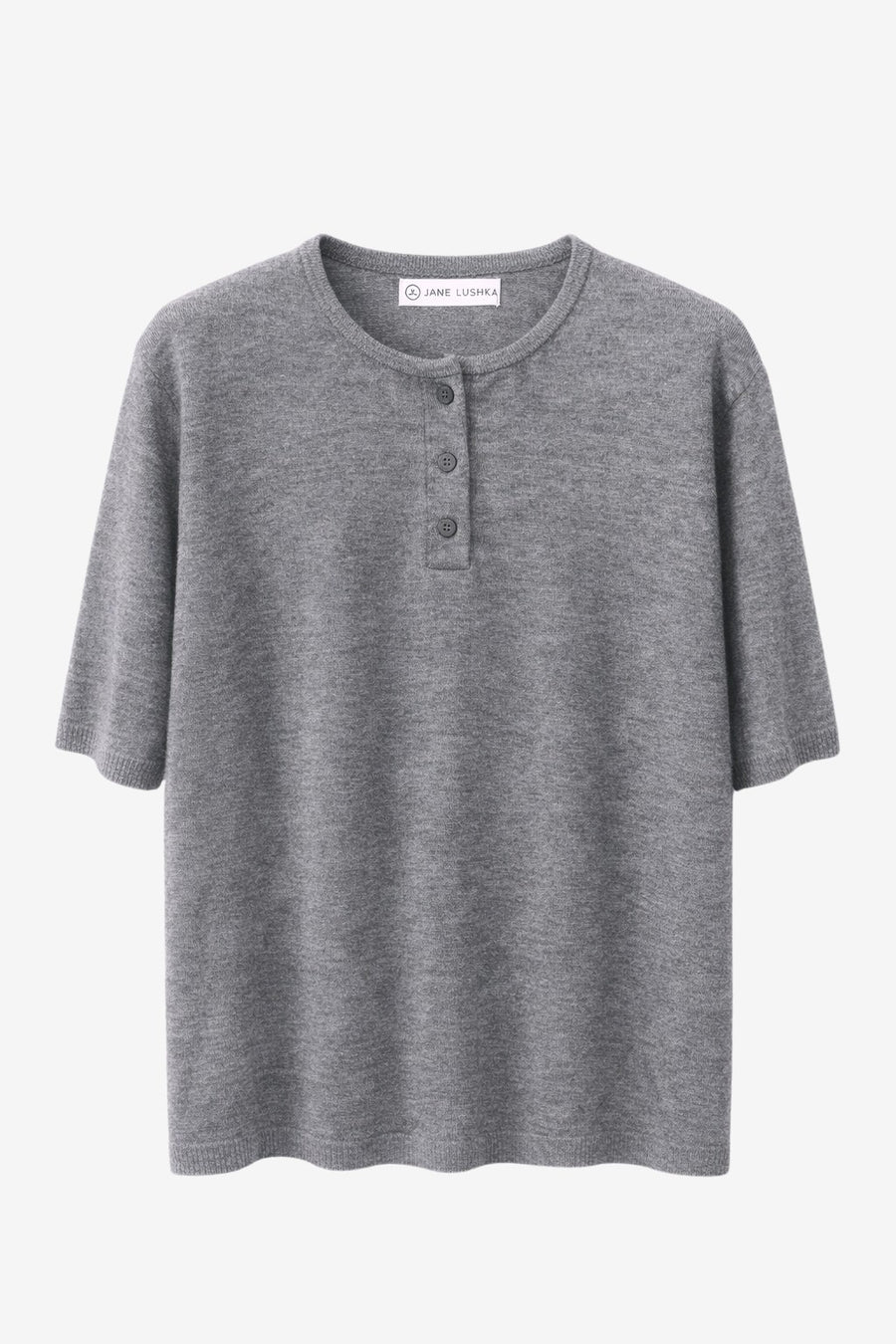Moon unifarbenes Stricktop