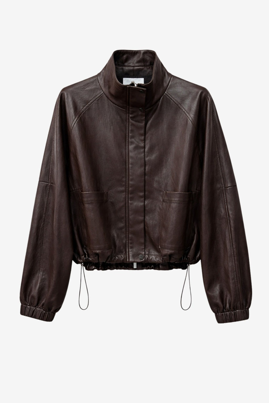 Nerina eco leather bomber jacket