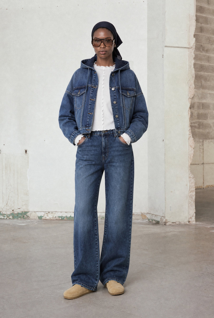 Fly loose yoga jeans