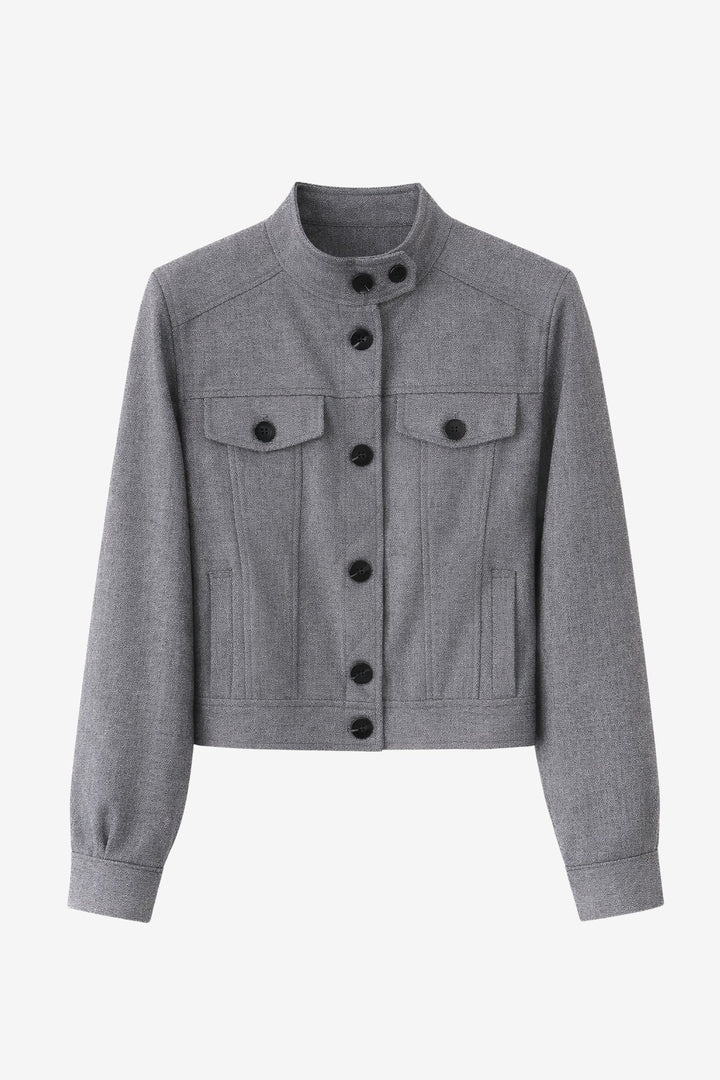 Ophelia viscose blend short jacket
