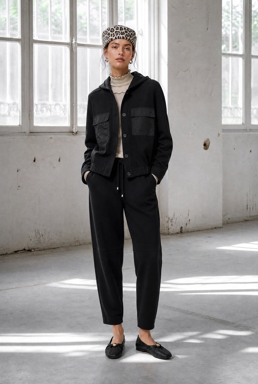 Pacengo punto Milano barel pants | Nero