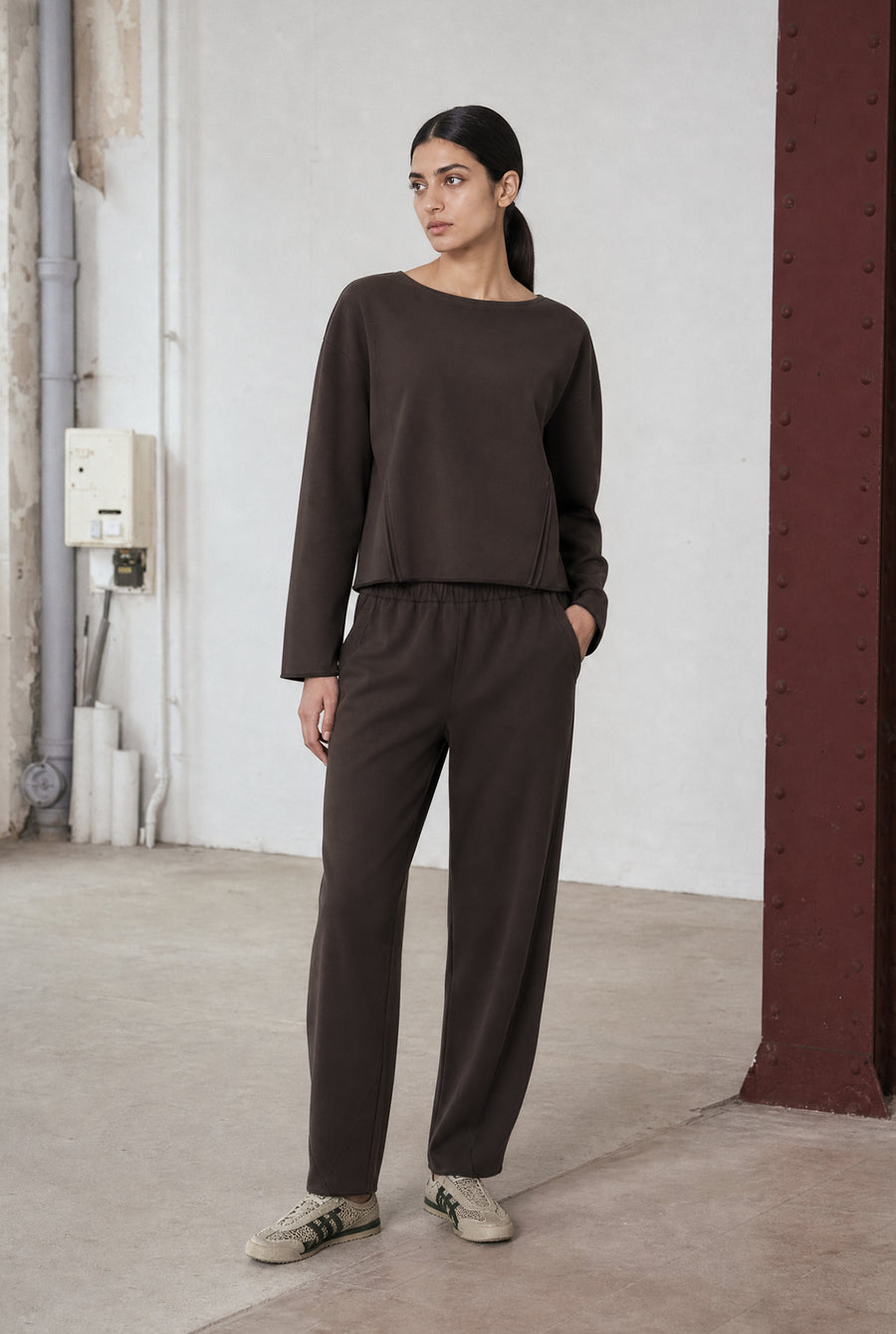 Pantalon Umbretto en jersey technique
