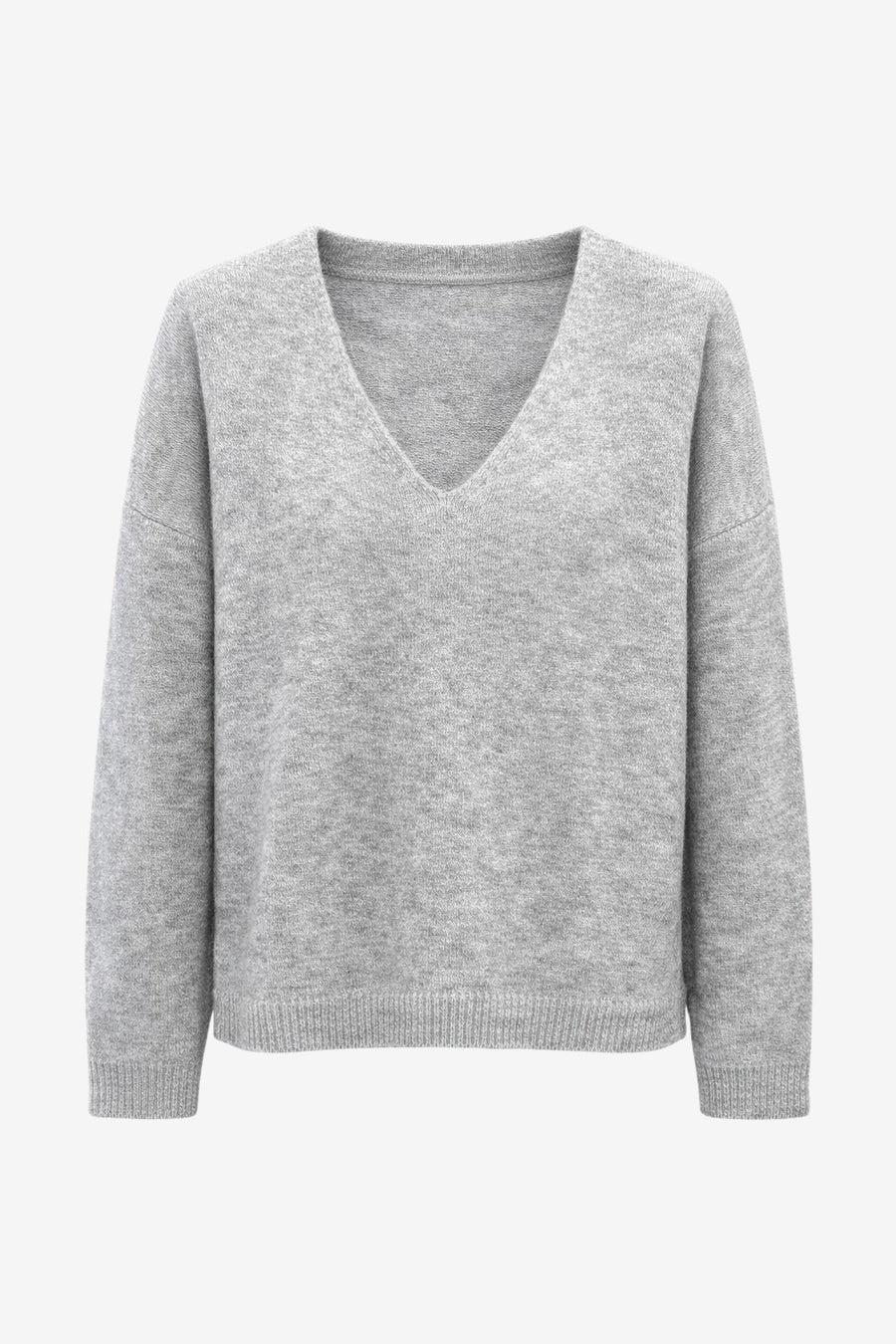 Pullover V-neck H25225 | Silver