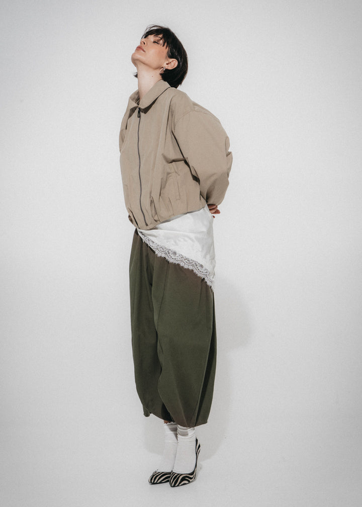 Pulse baggy lyocell pants