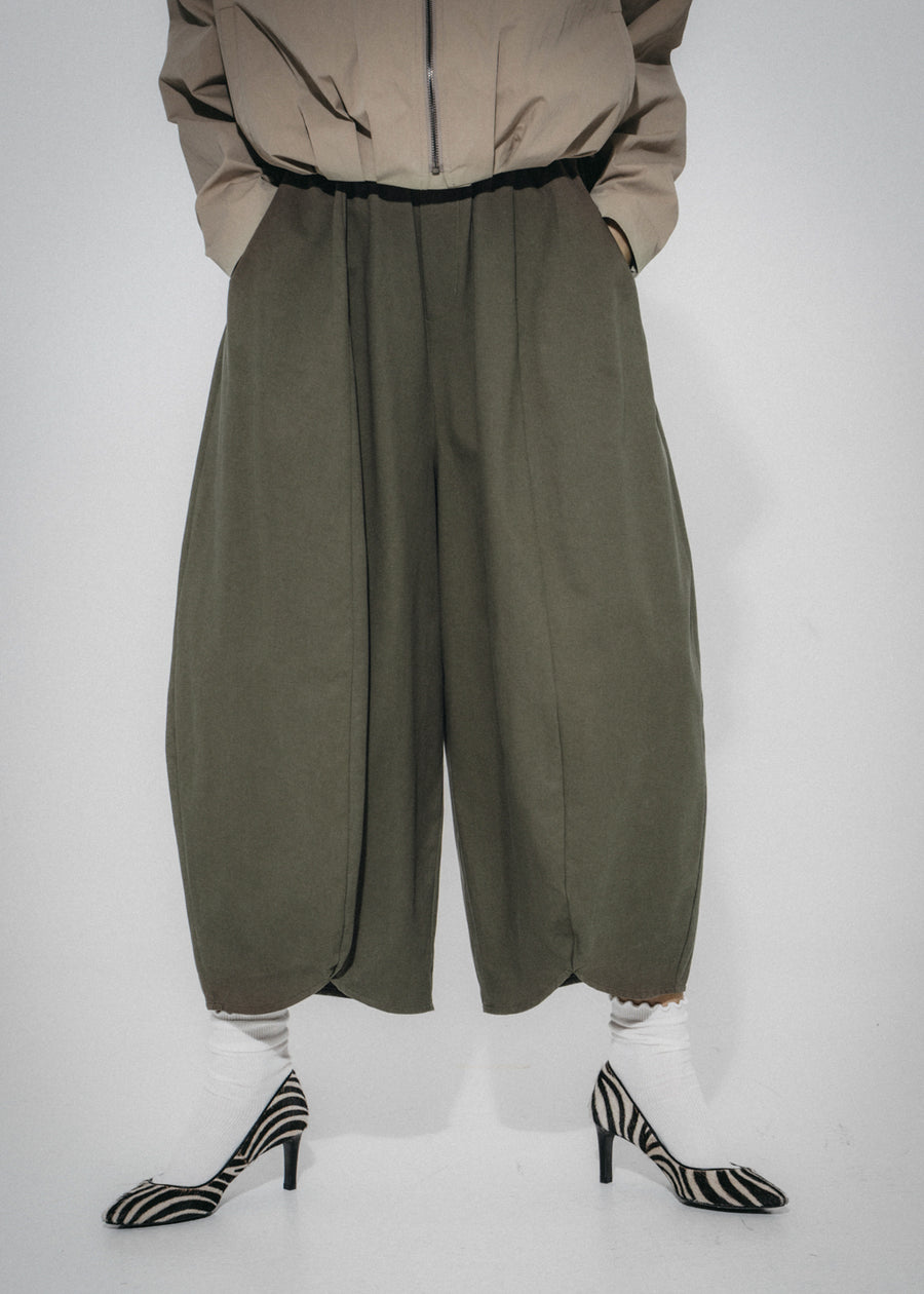 Pulse baggy lyocell pants