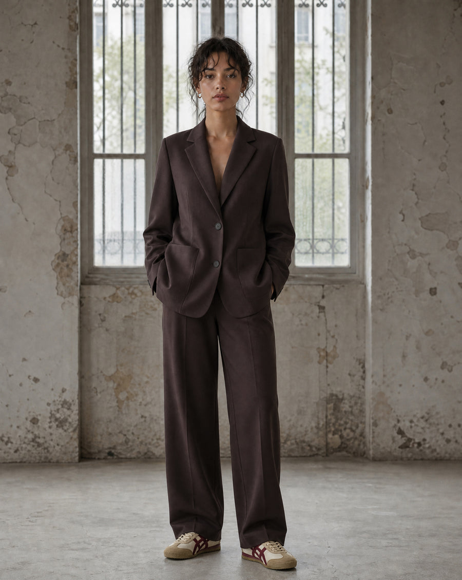 Rango viscose basic blazer | Moro
