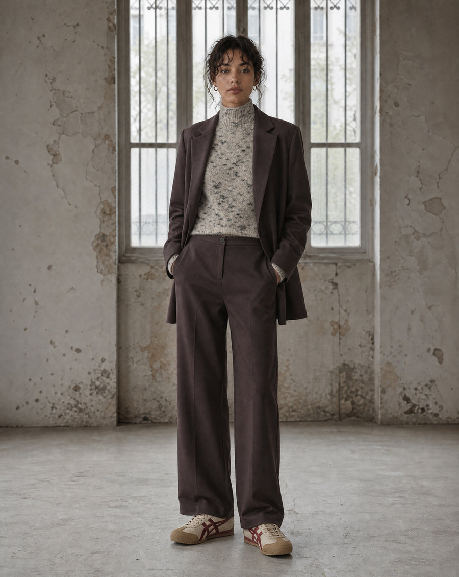 Rango viscose basic blazer | Moro