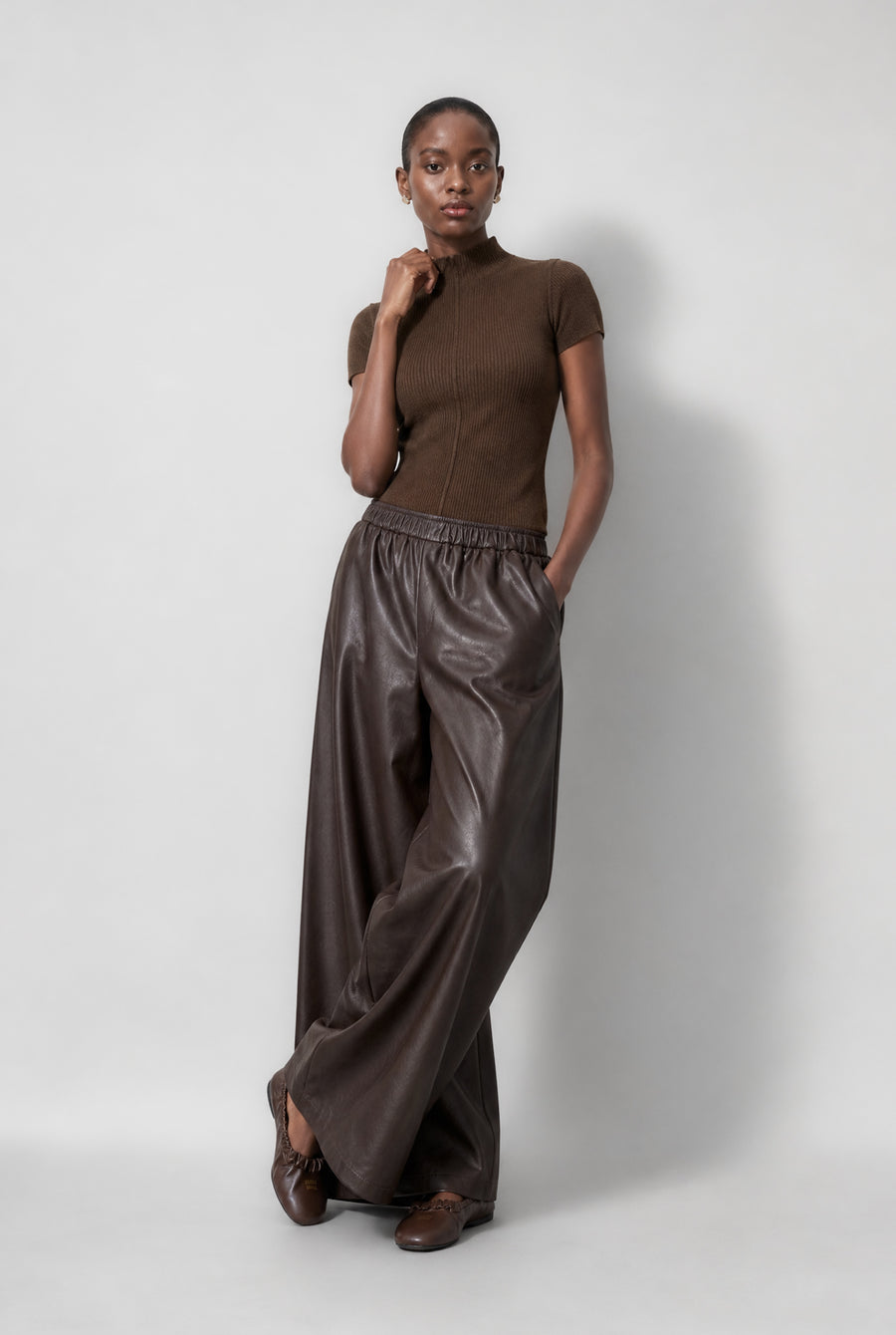 Rina rib knit top