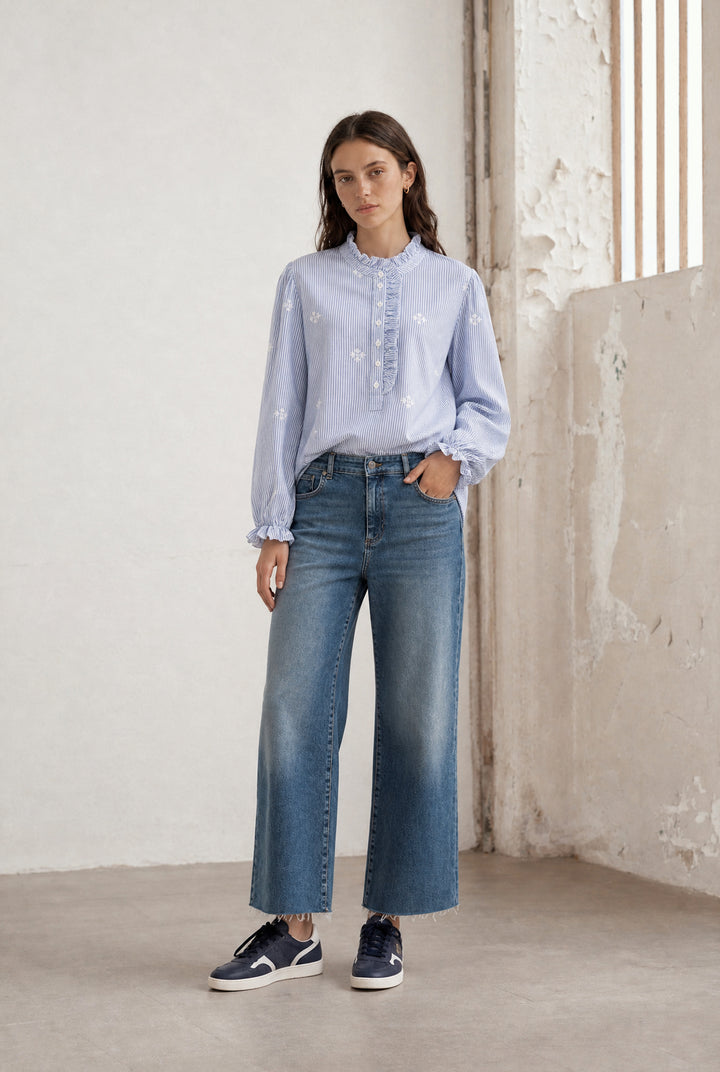 Rina striped blouse