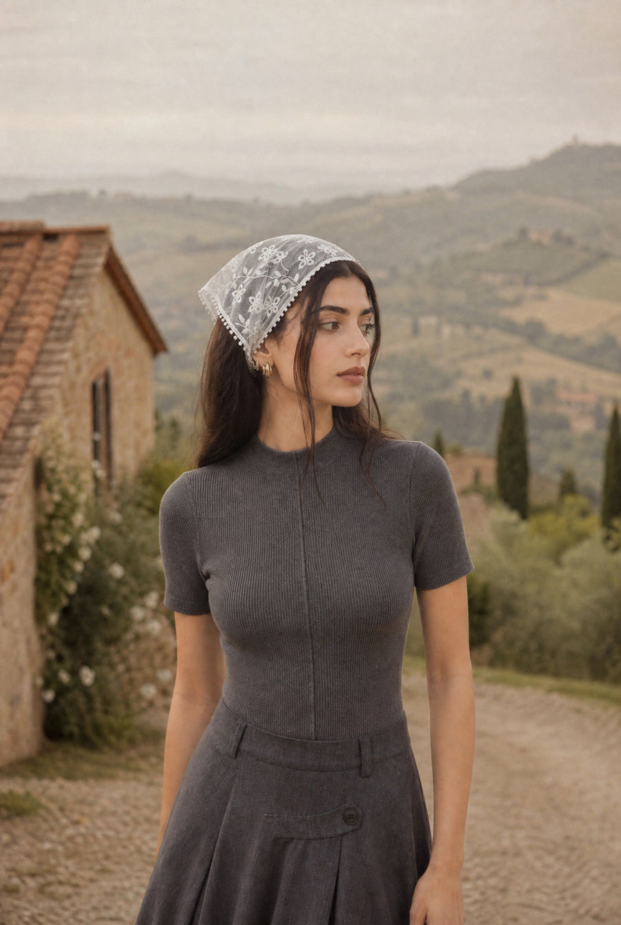 Rina rib knit top