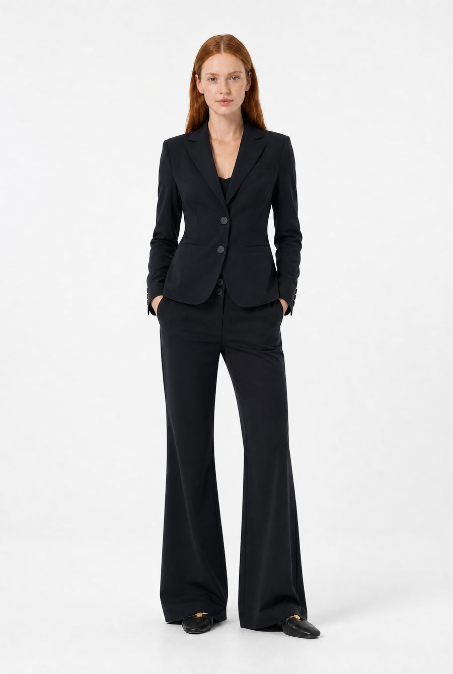 Linda pants technical jersey | Black