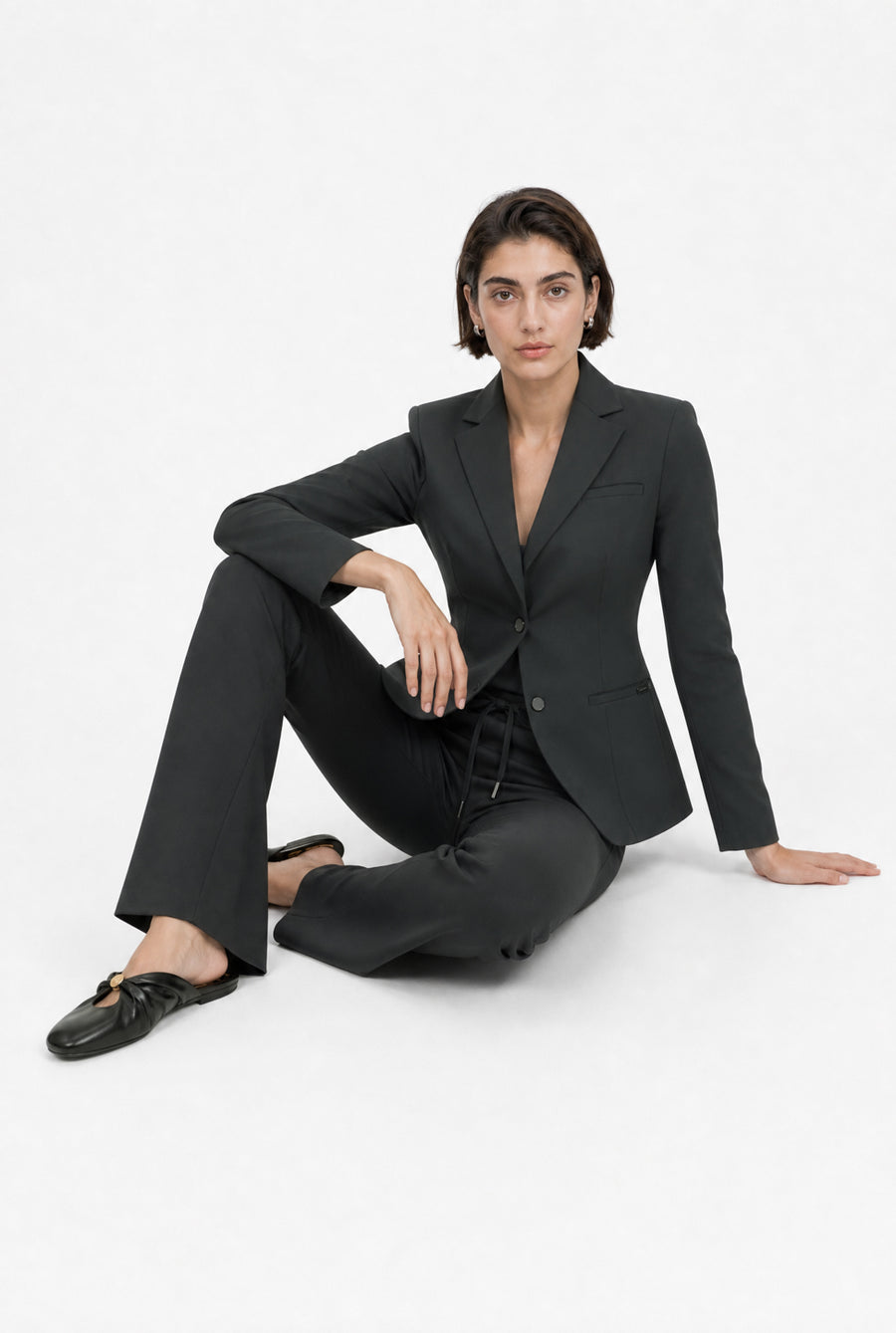 Blazer Roma Easy Wear Technical Jersey | Grigio Notte