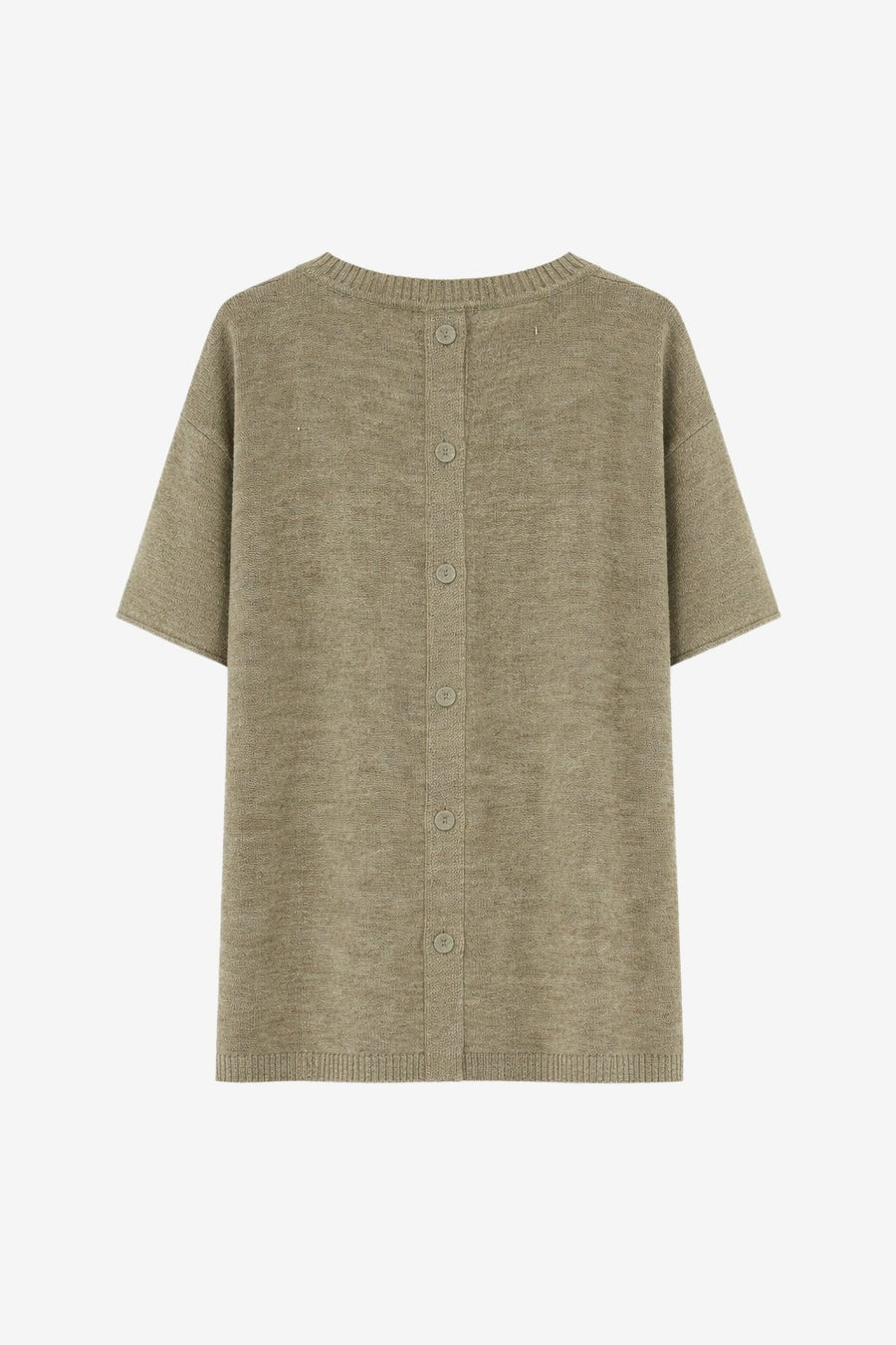 Rora plain knit long top