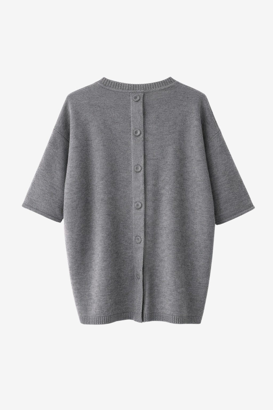 Rora plain knit long top