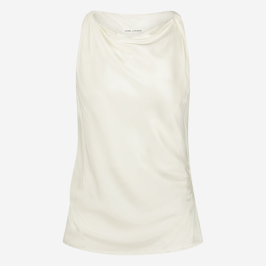 Marika viscose top | Off White