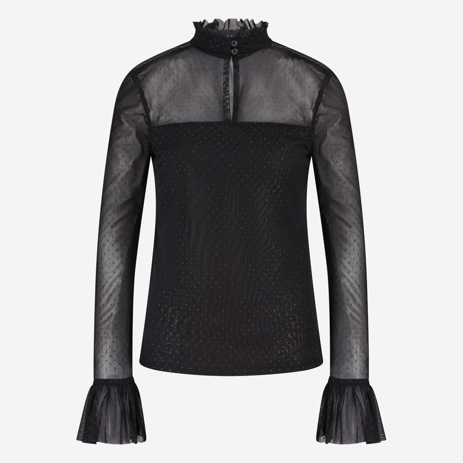 Inn mesh top | Black