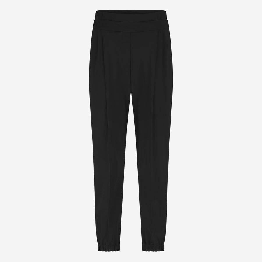 Lori stretch technical jersey pants | Black