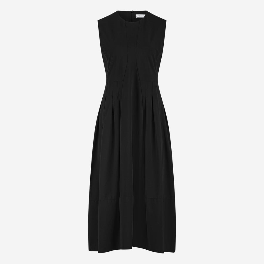 Heide dress technical jersey | Black