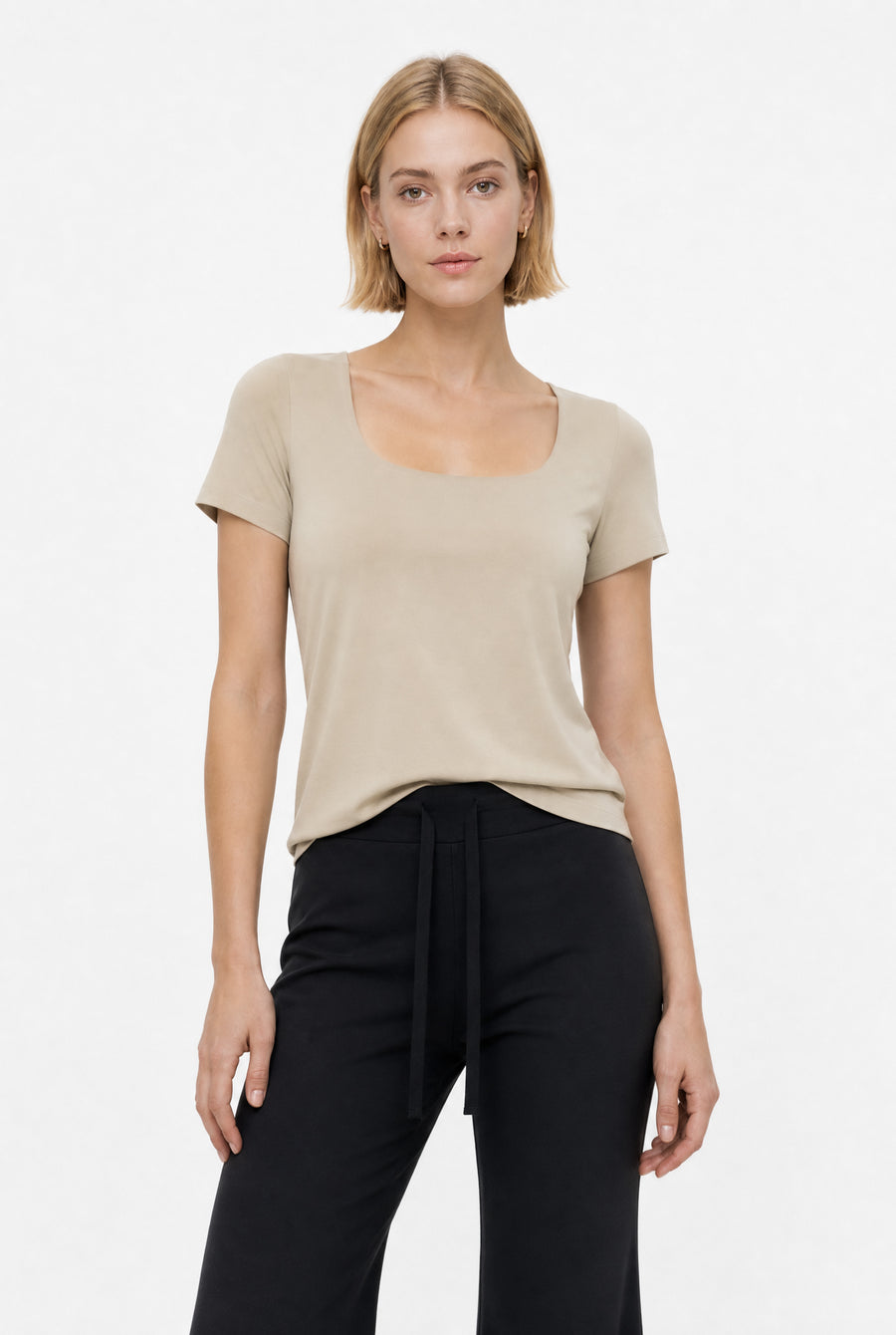 T shirt Sara Easy Wear Technical Jersey | Sand