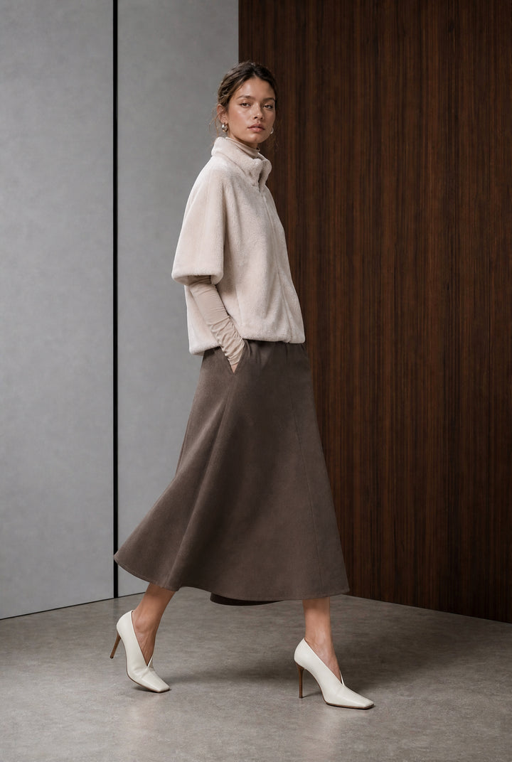Simba A line jeans skirt