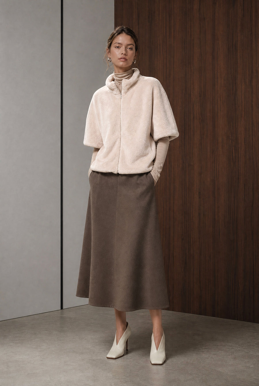 Simba A line jeans skirt