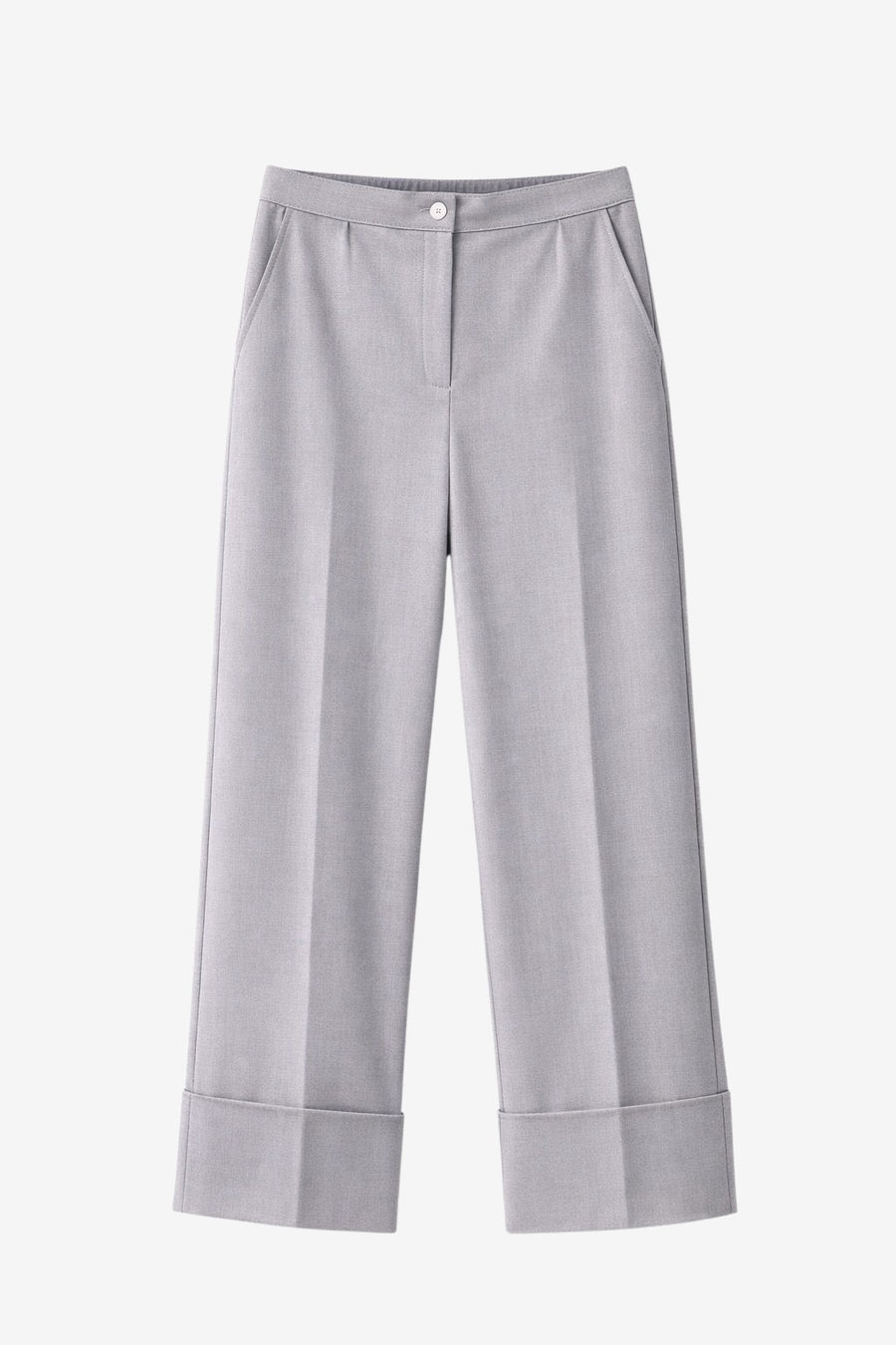 Sirmione viscose flair pants | Grigio