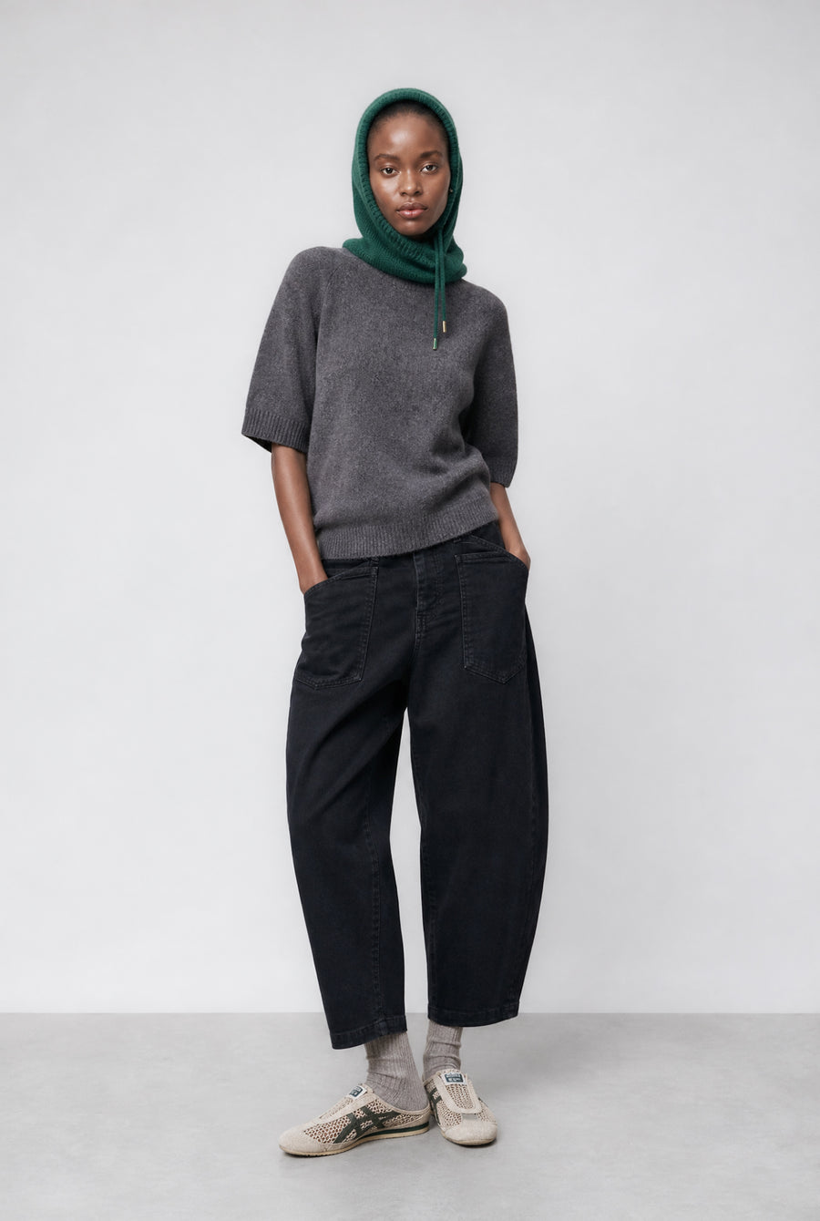 Alpaca knitted top WP01