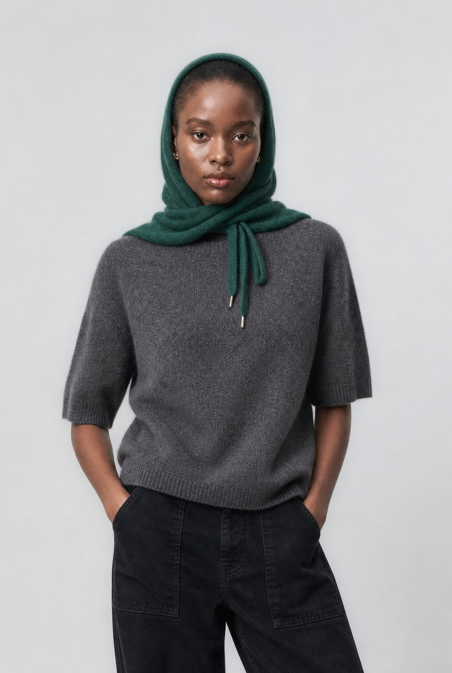 Alpaca knitted top WP01