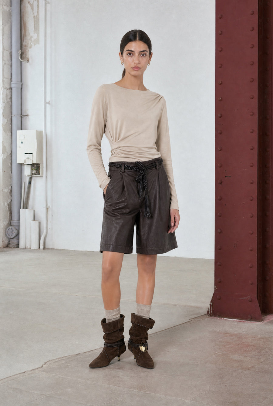 Top in cotone Ari