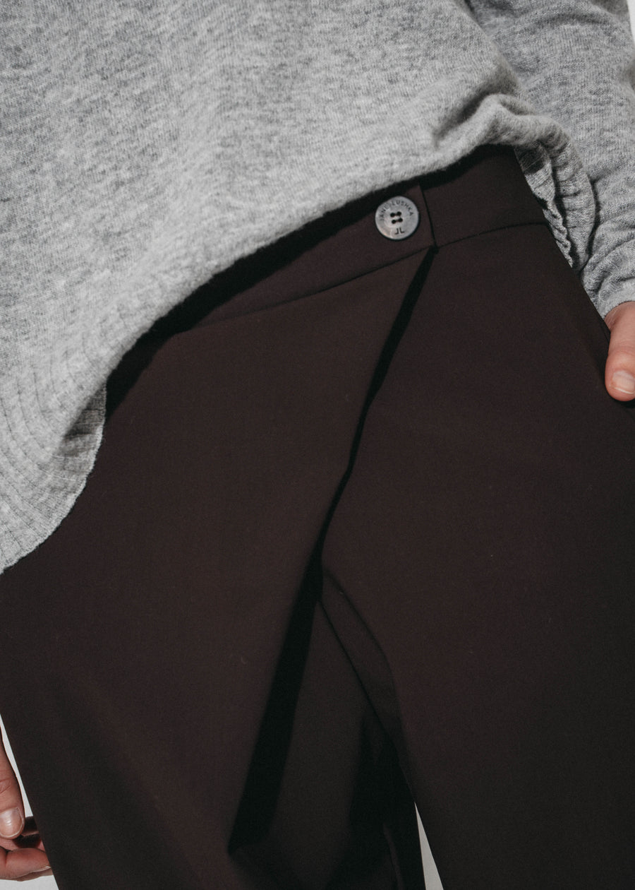 Sossio pants Sensitive tech fabric | Chocolate