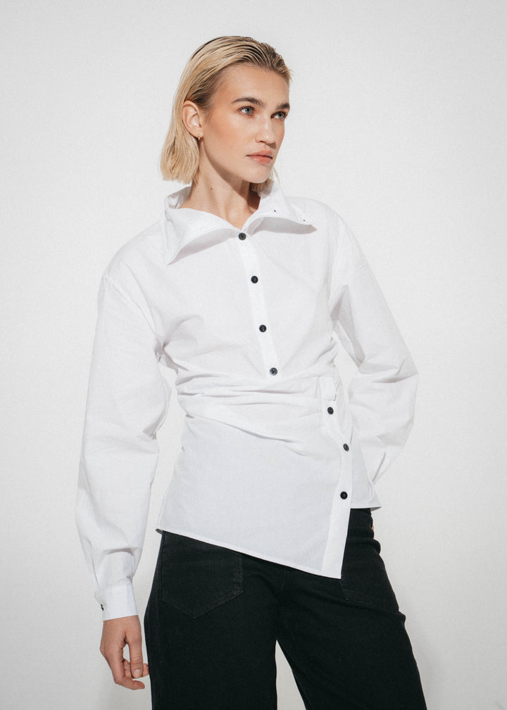 Talia cotton fancy blouse