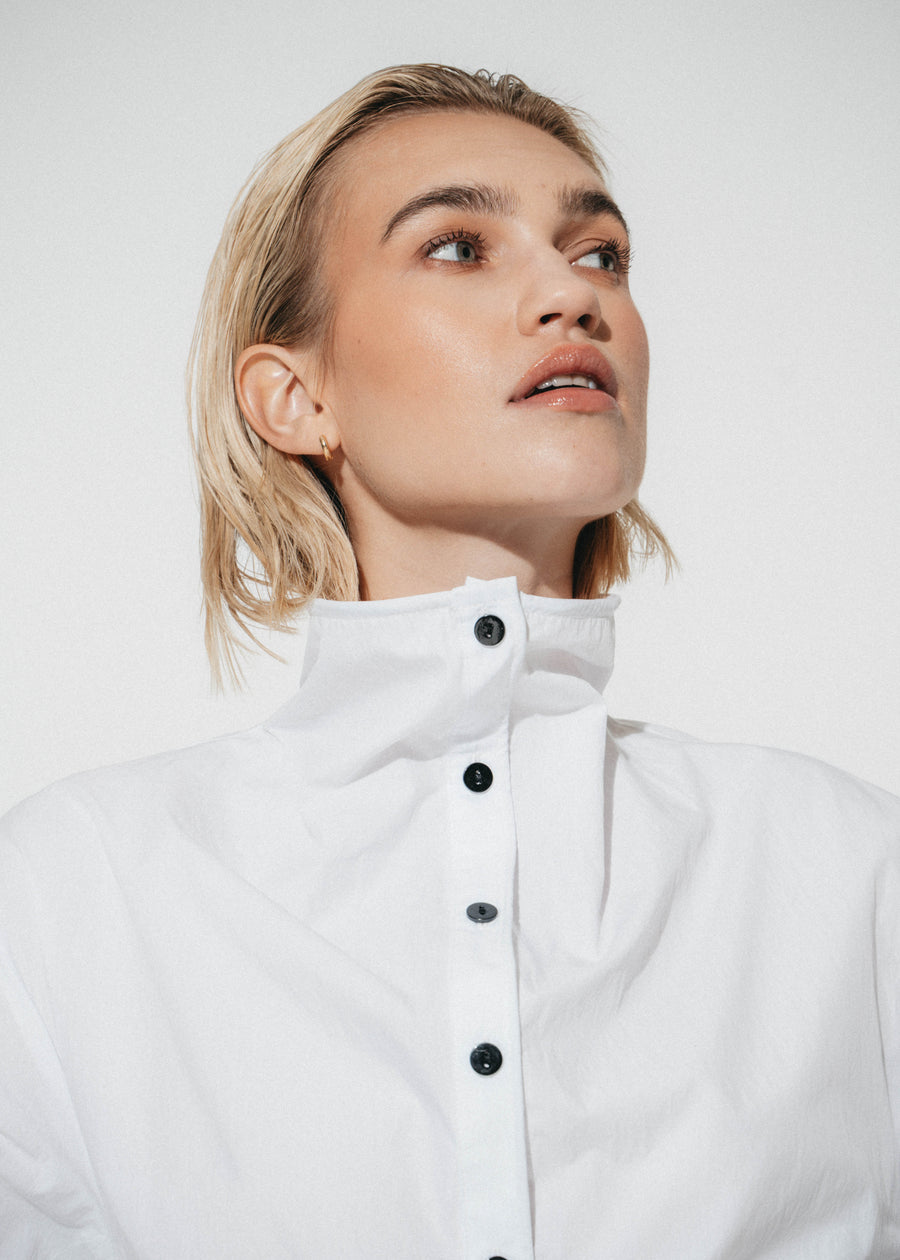 Talia cotton fancy blouse