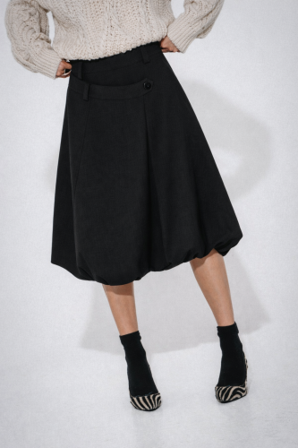 Tess viscose balloon skirt