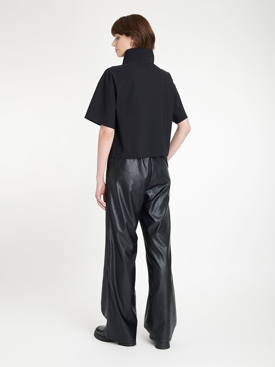 Thera eco leather pants | Black