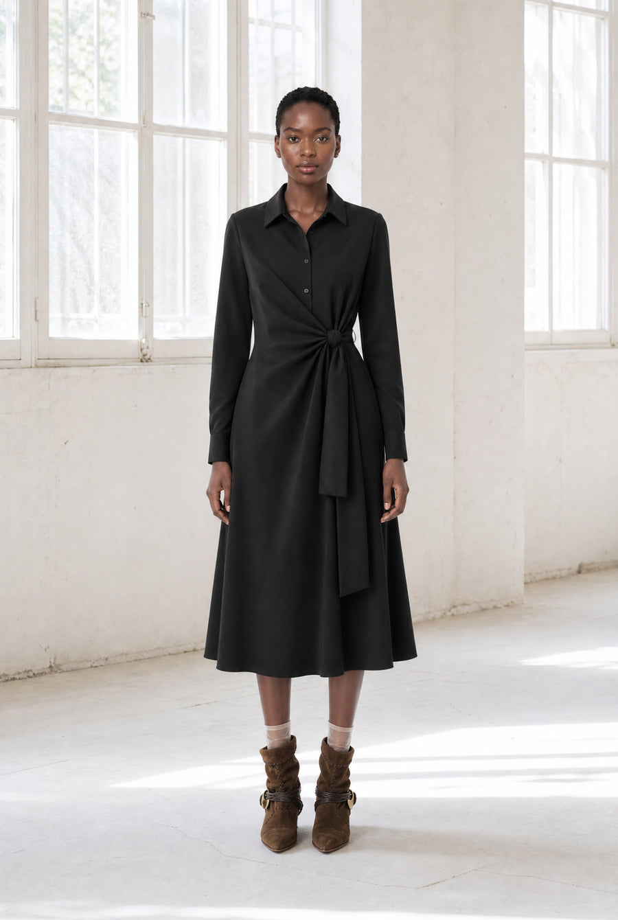 Robe Trydi en jersey technique