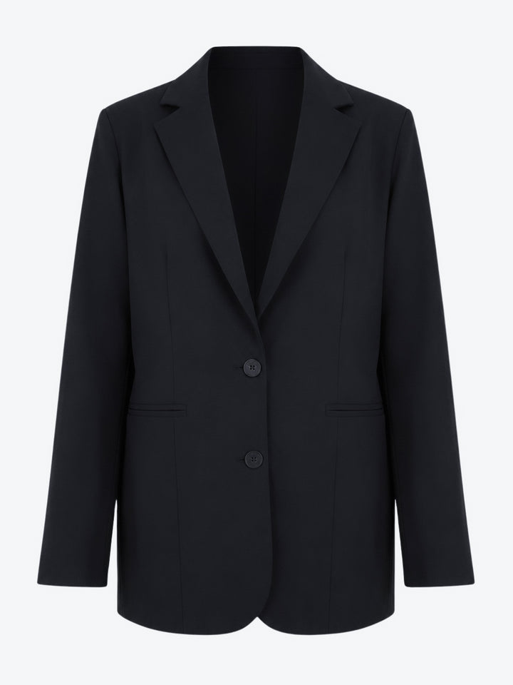 Rango technical jersey blazer | Black