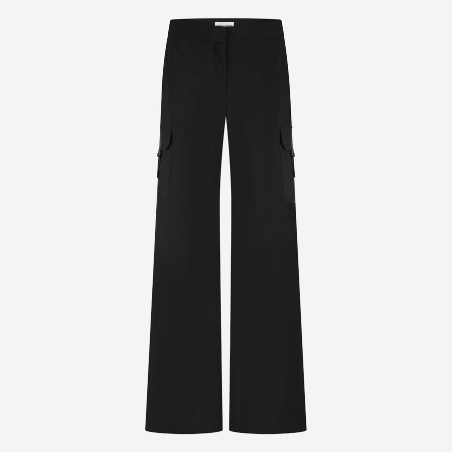 Noreen pants technical jersey | Black