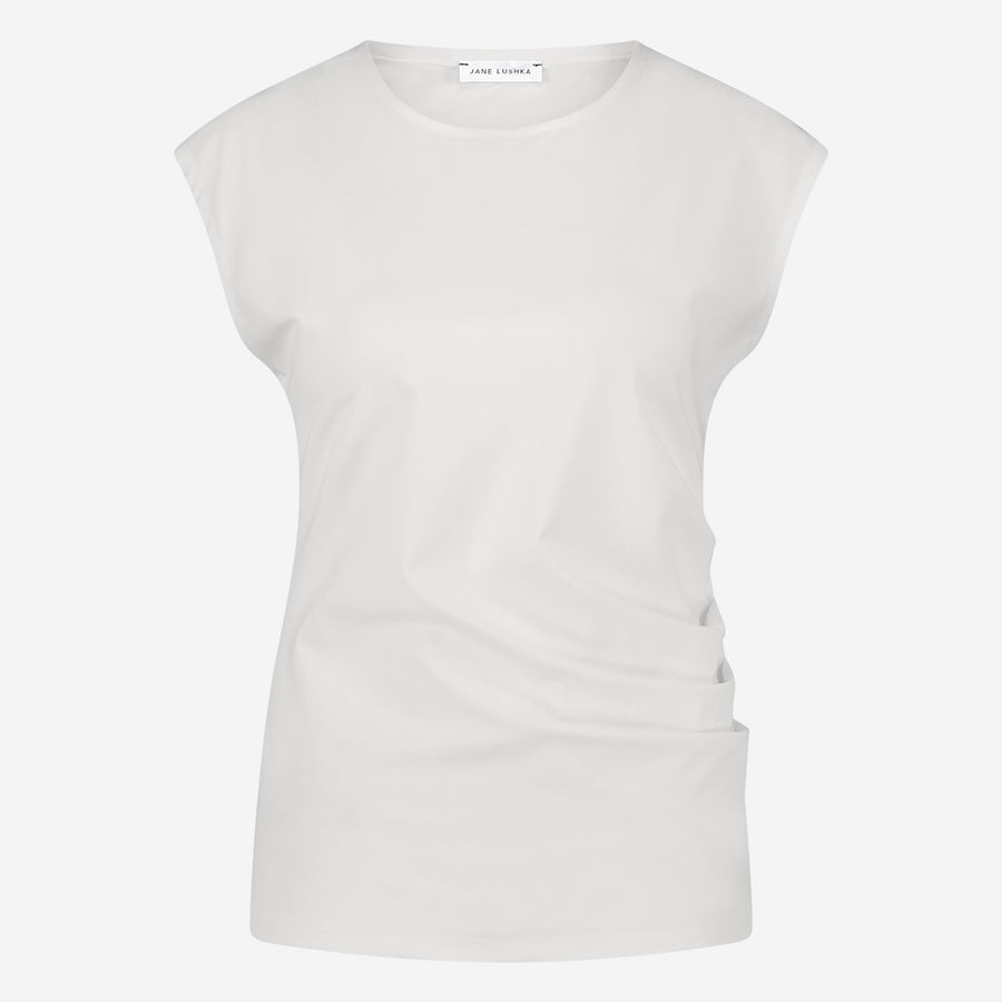 Stevie top technical jersey | White