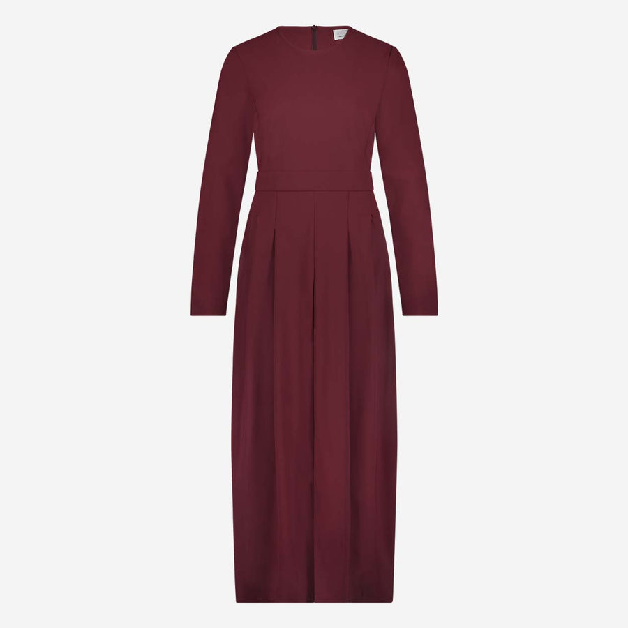 Jackie Dress/LS Technical Jersey | Amaranto