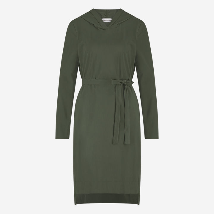 Veronica dress technical jersey | Army