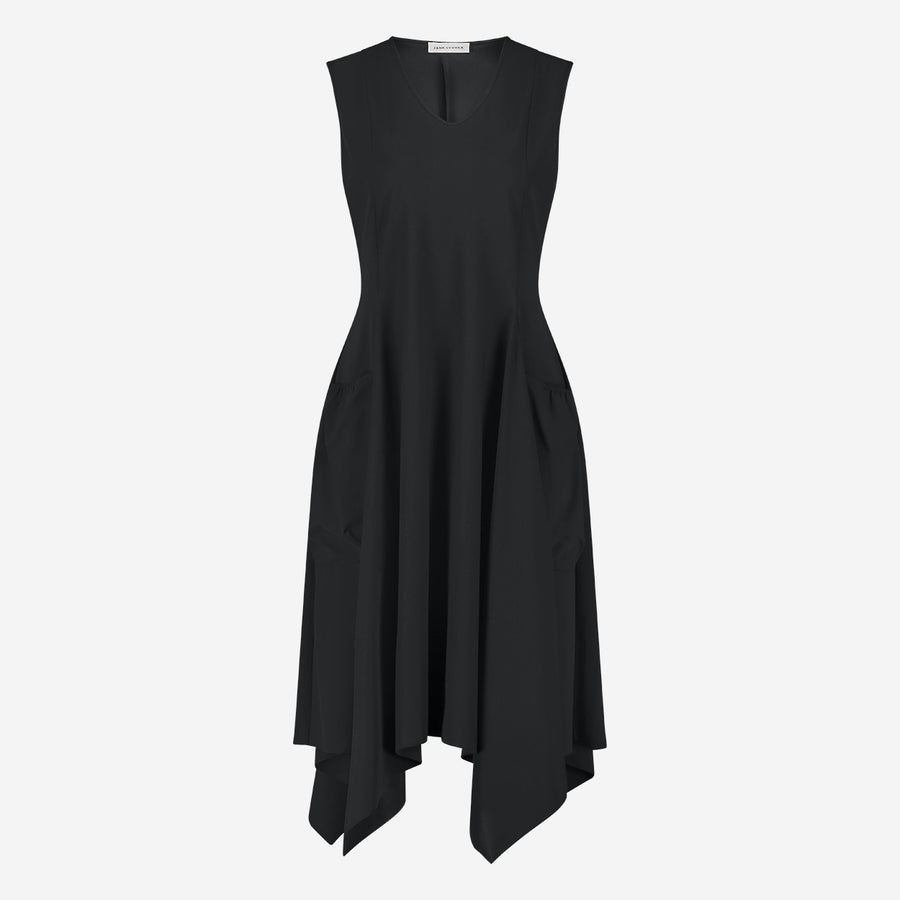 Caro WS dress technical jersey | Black