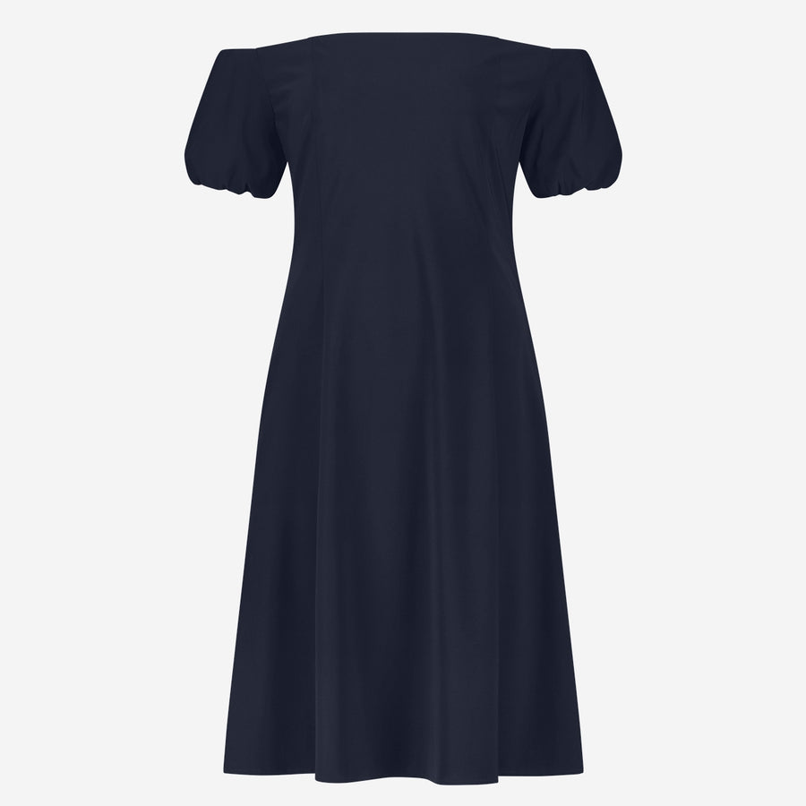 Goldie dress technical jersey | Blue