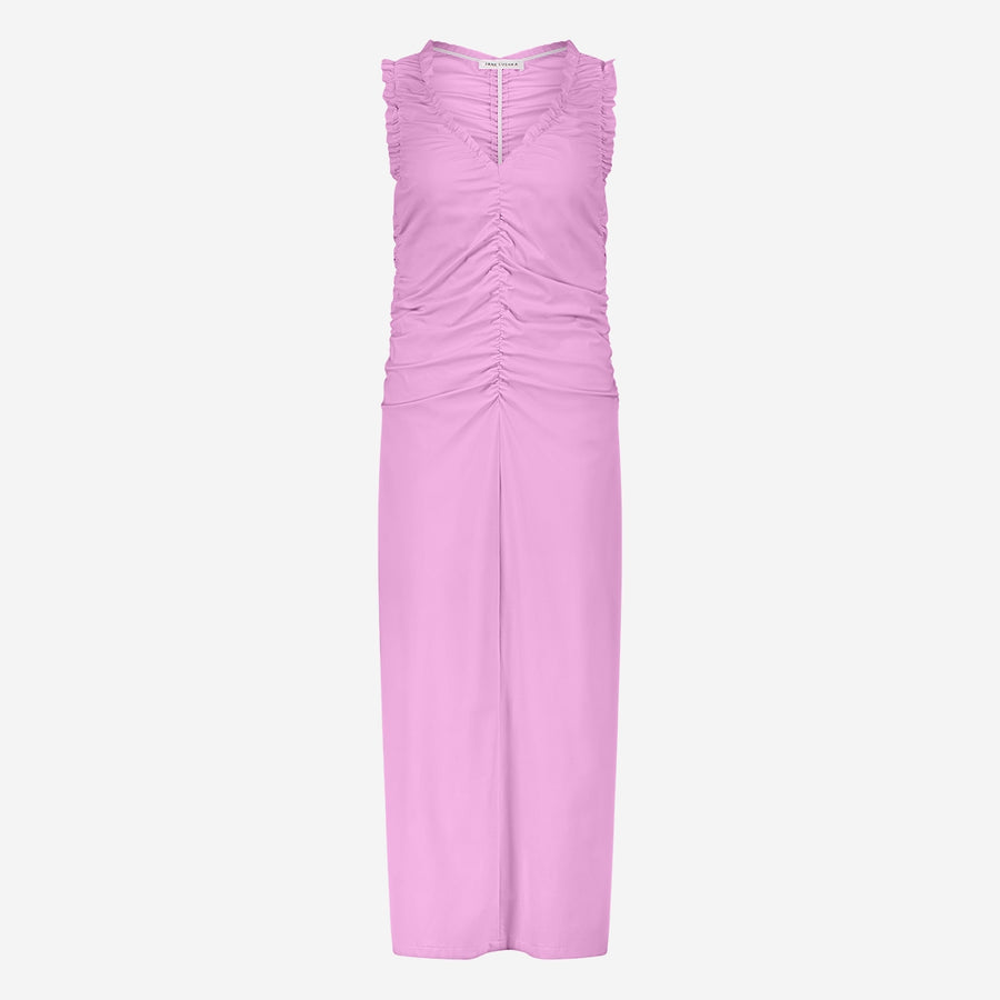 Romana dress technical jersey long | Pink