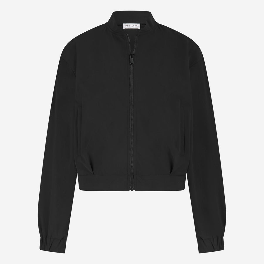 Sharon jacket brush tech jersey | Black