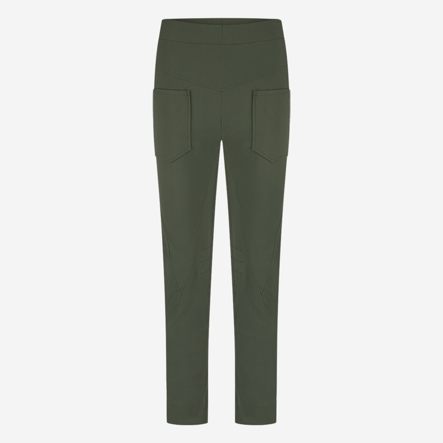 Doris pants brush tech jersey | Army