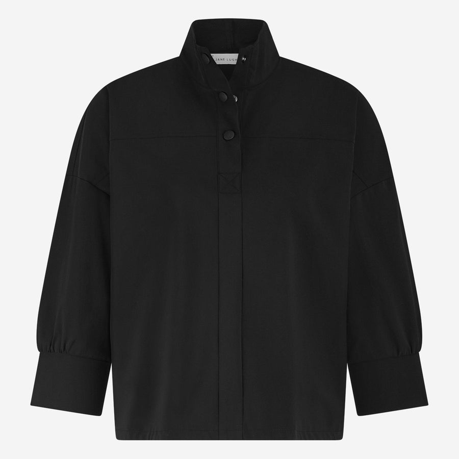 Angelika top technical jersey | Black