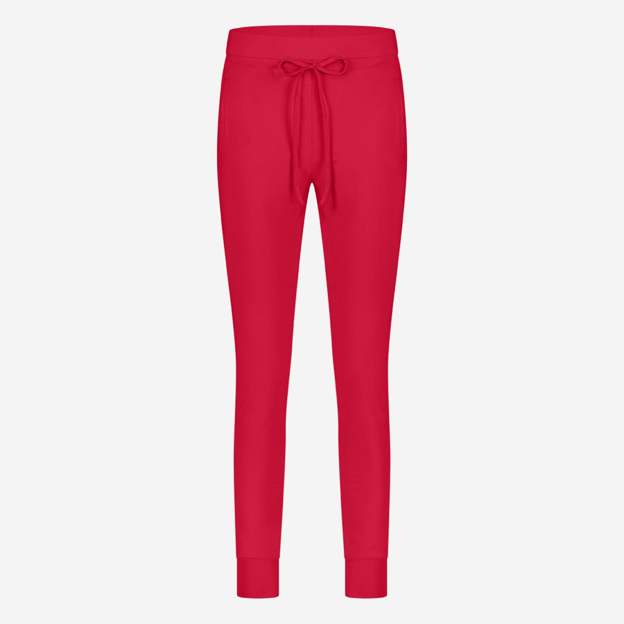 John stretch technical jersey pants | Red