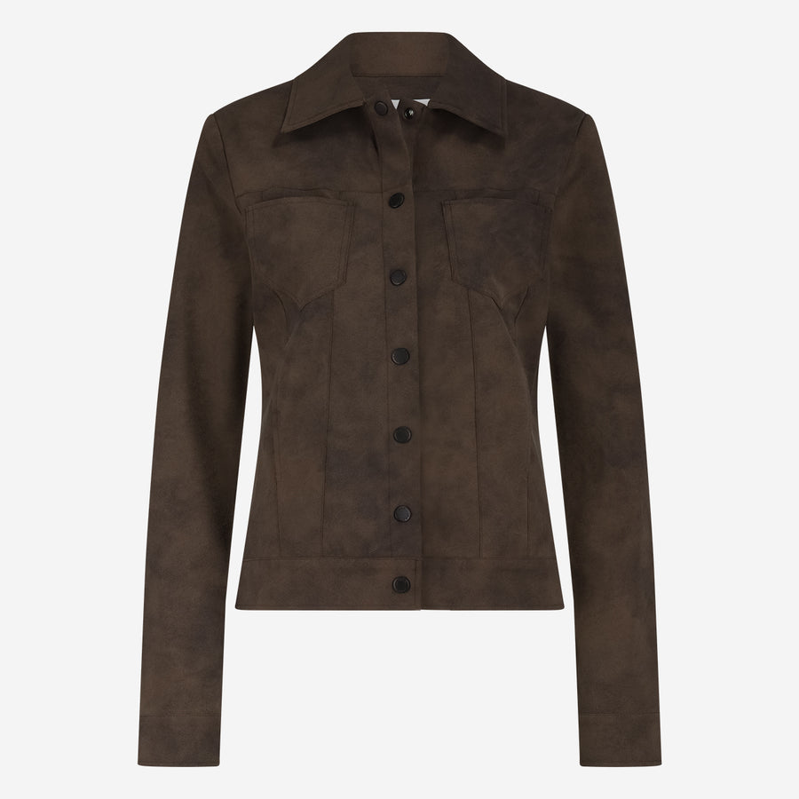 Riva jacket technical jersey | Brown